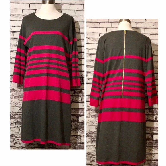 Joan Vass Dresses & Skirts - Joan Vass Exposed Zipper Dress